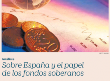 Imagen del artículo 'Sobre España y el papel de los fondos soberanos' de Rodrigo Madrazo, director general de COFIDES, publicado por Cinco Días