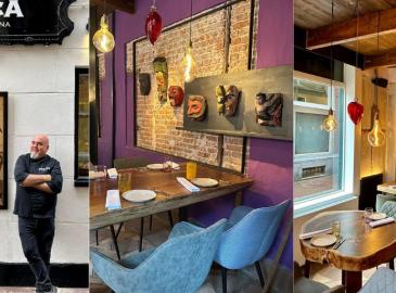 Images of the Sagardi Group's Oaxaca restaurant in Amsterdam