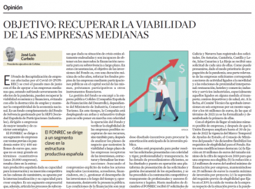 Imagen del artículo 'Objetivo: recuperar la viabilidad de las empresa medianas' publicado en El Economista