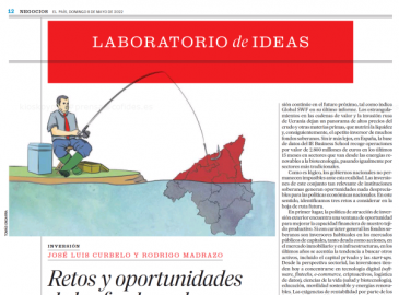 Imagen del artículo 'Retos y oportunidades de los fondos soberanos' de José Luis Curbelo y Rodrigo Madrazo