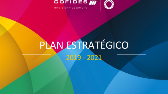 Imagen de la presentación del Plan Estratégico 2019-2021 de COFIDES