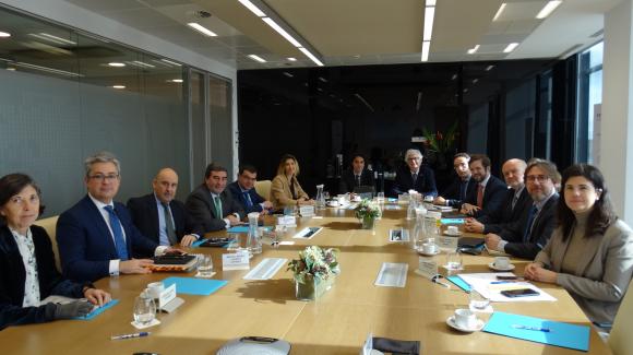 Imagen de la reunión del Consejo de Administración de COFIDES