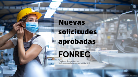 Imagen promocional de las nuevas operaciones del FONREC aprobadas