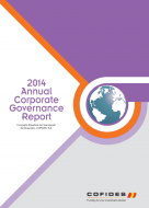 Front cover of the 2014 COFIDES Annual Corporate Governance Report 