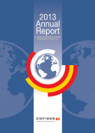 Front Cover of the 2013 COFIDES Annual Report