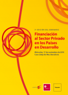 Portada del Dossier del Seminario Financiación al Sector Privado en los Países en Desarrollo