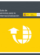 Portada del documento 'Guía de Servicios para la Internacionalización'